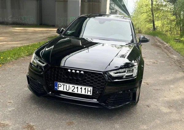 audi a4 mazowieckie Audi A4 cena 89700 przebieg: 121000, rok produkcji 2017 z Płock